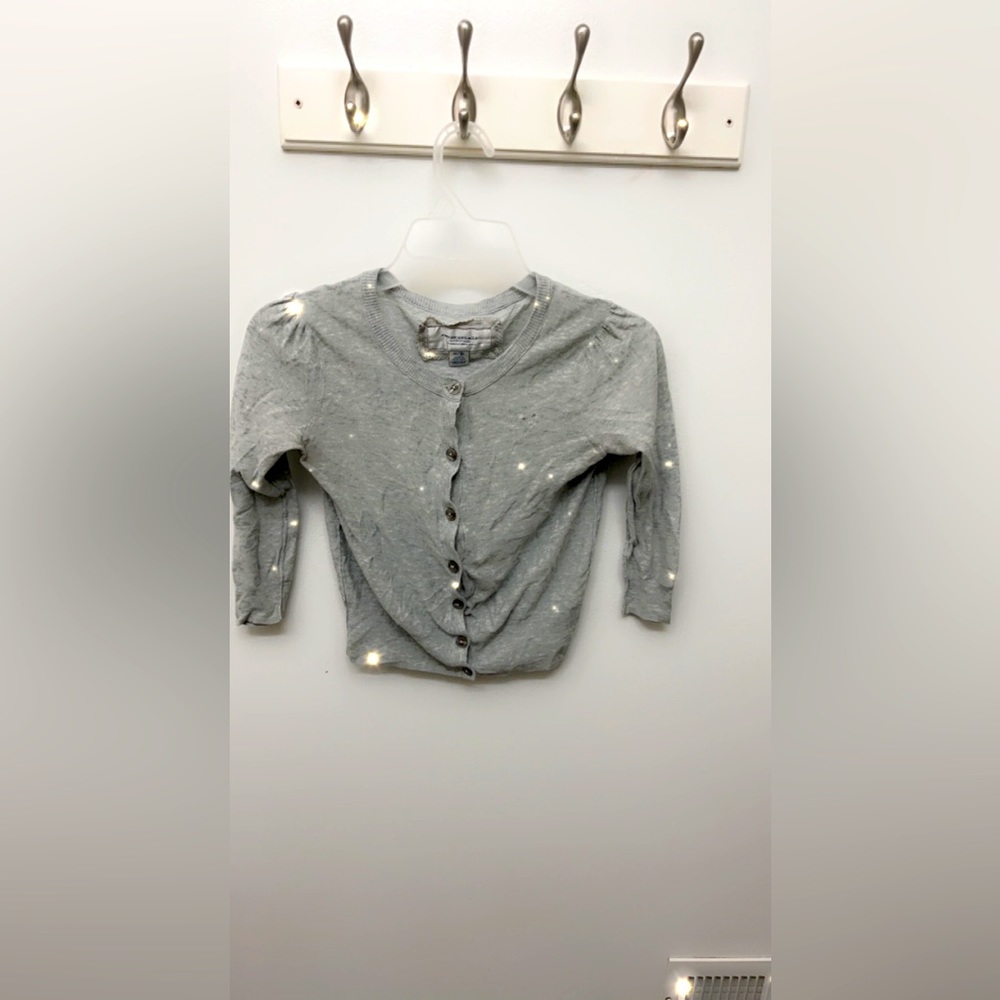 Gray thin sweater